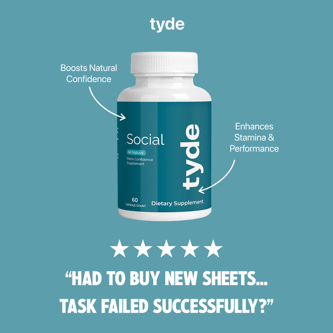 Tyde Menβs Confidence Boost